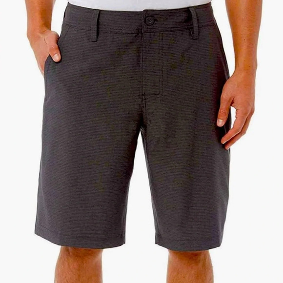 Hang Ten Men’s Hybrid WalkShorts Tan Black Blue Size 36 - Picture 2 of 12